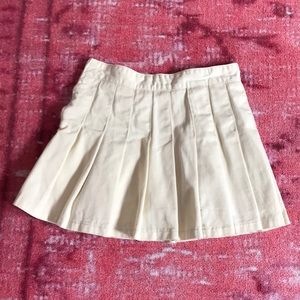 Brandy Melville white tennis skirt OS